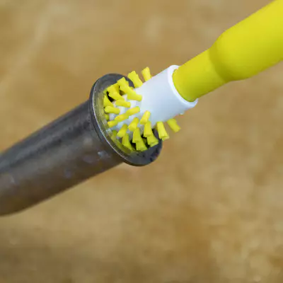 Vikan Kartáč na trubky tvrdý k násadě Ø63mm - červený (4)