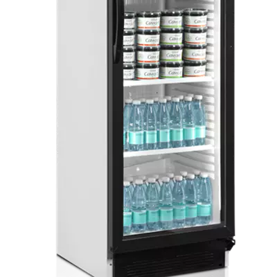 Tefcold Skříň chladící CEV 425 CP 2 LED prosklené dveře (3)