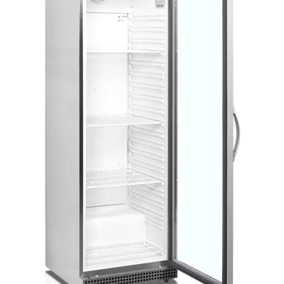 Tefcold Chladicí skříň UR 400 SG prosklené dveře, nerez opláštění (3)