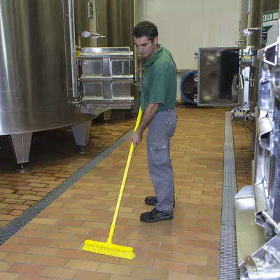 Vikan Smeták podlahový měkký 410 mm - modrý (2)