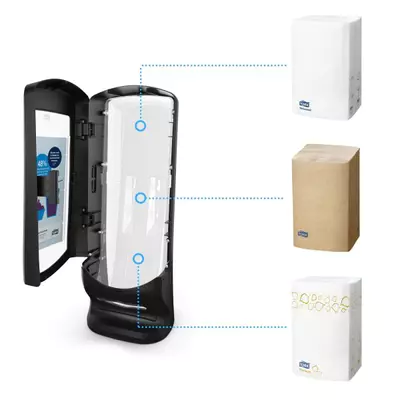 Tork Zásobník Xpressnap® vysokokapacitní na ubrousky Interfold, 21,6 x 33 cm, žirafa - 272211 (6)