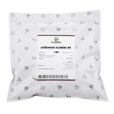 Classic line Směs kořenící - Zvěřinová klobása BG BF 1kg (2)