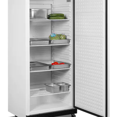 Tefcold Skříň chladící UR 600 bílá, plné dveře (4)
