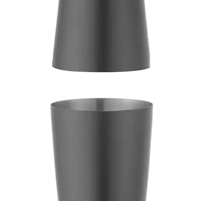HENDI Šejkr Tin-on-Tin Boston, BarUp, 0,8L, Černá, ⌀90mm (2)