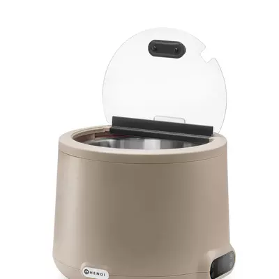 HENDI Kotlík na polévku UNIQ,  8L, Béžová, 220-240V/500W (6)