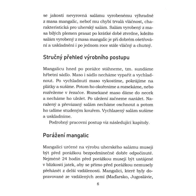 Kniha - Výroba uherského salámu a uherských specialit (4)