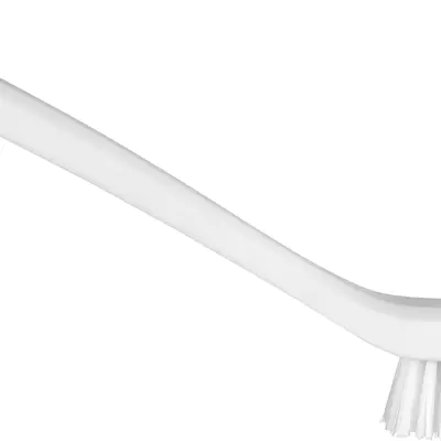 Vikan Kartáč uzký s dlouhou rukojeti, 420 mm, tvrdý, bíly 41855 (3)