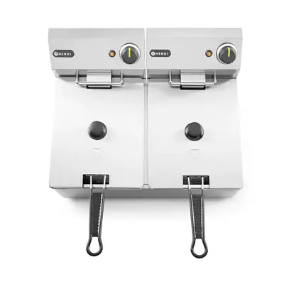 HENDI Fritéza Kitchen line 2x8l (2)