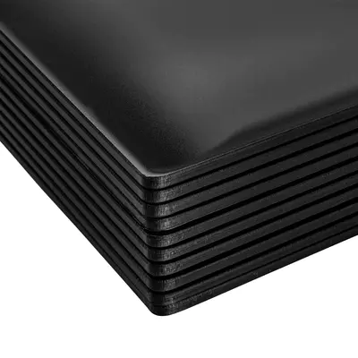 PricoPlex Tác matně černá 400x265x20mm (2)