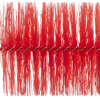 Vikan Kartač pro 53515 nebo 53525, Ø140mm, 210 mm, střední, červený, 53964 (2)