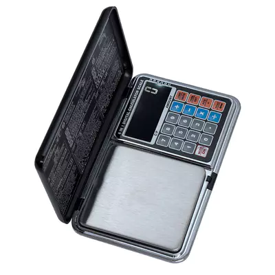 Váha kapesní přesná HD-01, 500g/ 0,01g, miska 65x70mm (2)