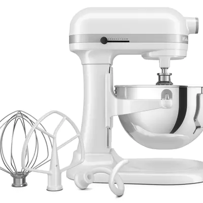 KitchenAid Robot KITCHEN AID Heavy Duty-5KSM55SXXEWH -bílá (5)