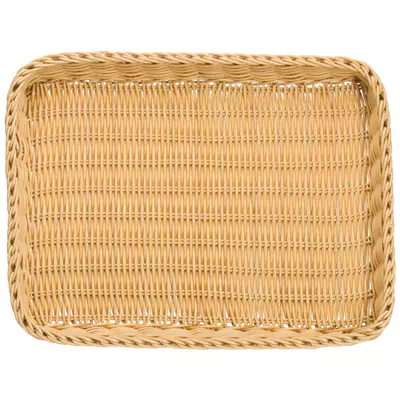 Westmark Koš pletený 40x30x5 cm světle bezový (4)