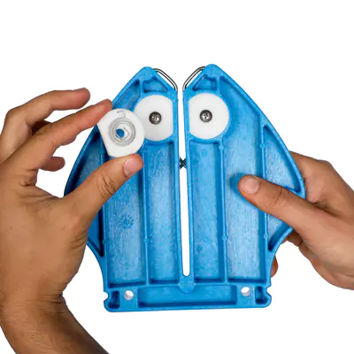 Cozzini Ergo Steel zadní uzávěr A s pružinou HES-2-508/505 (3)