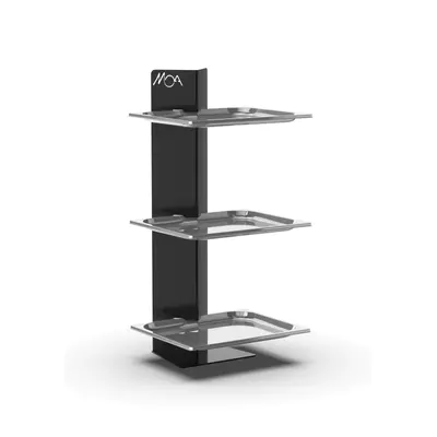 Etažér bufetový MOA Linea Minimal černý (4)