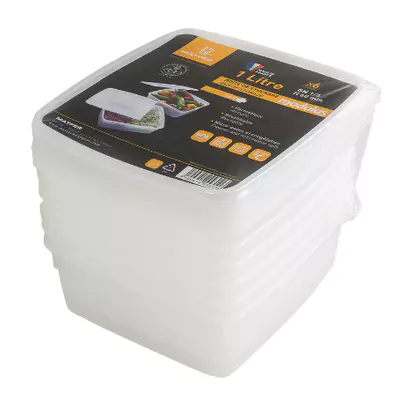 Matfer Bourgeat Miska GN 1/6  1,5l polypropylen včetně víček (6ks) (2)