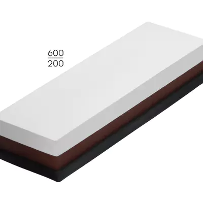 Orion Kámen brusný korund 200/600 s podložkou úchyt na nože (4)