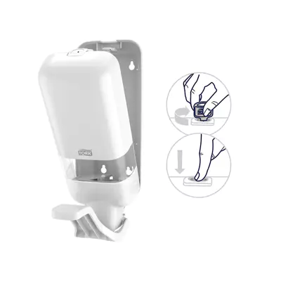 Tork Zásobník na mýdlo tekuté s loketní pákou bílý S4 - 564100 (4)