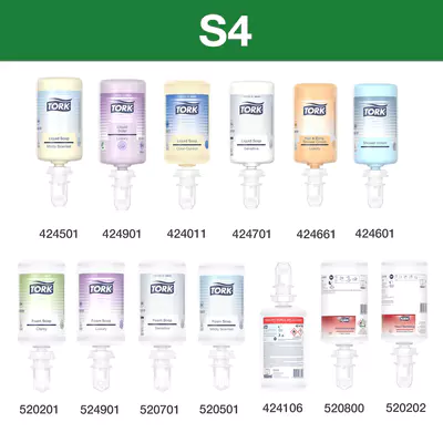 Tork Zásobník na mýdlo tekuté s loketní pákou bílý S4 - 564100 (5)