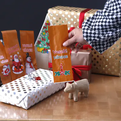 Svíčka saček 80 x 250 mm, hmotnost po naplnění 0,4 kg (4)