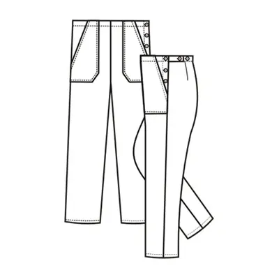 Kalhoty dámské - 48 (4)