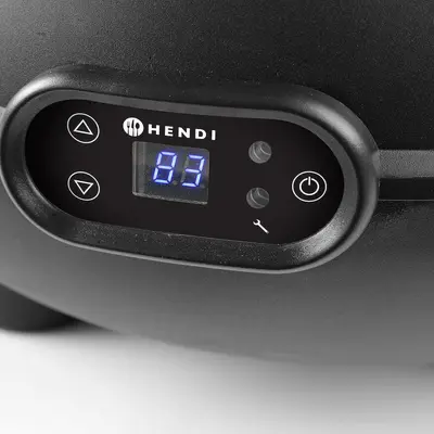 HENDI Kotlík na polévku HENDI,  8L, Černá, 230V/450W (3)