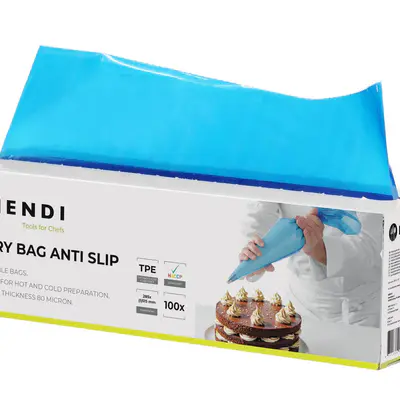 HENDI Sáčky protiskluzové na pečivo, HENDI, Modrá, 100 ks, 515x280mm (6)