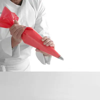 HENDI Sáčky protiskluzové na pečivo, HENDI, Červená, 70 ks, 520x280mm (2)