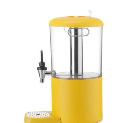 HENDI Dávkovač šťávy, 4 l UNIQ, HENDI, designed by Robert Bronwasser, 4L, Žlutá, 315x211x(H)431mm (4)