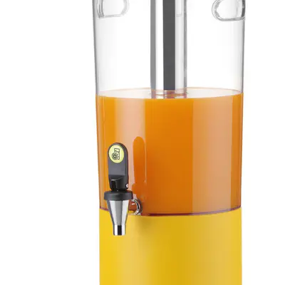 HENDI Dávkovač na šťávu 8 l UNIQ, HENDI, designed by Robert Bronwasser, 8L, Žlutá, 318x216x(H)532mm (3)