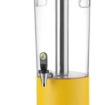 HENDI Dávkovač na šťávu 8 l UNIQ, HENDI, designed by Robert Bronwasser, 8L, Žlutá, 318x216x(H)532mm (4)