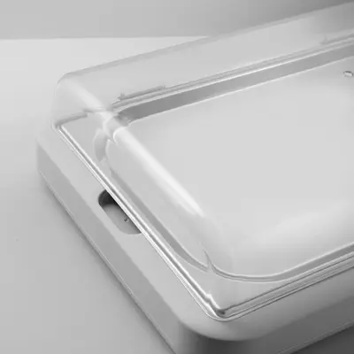 HENDI Pult chladící UNIQ, HENDI, designed by Robert Bronwasser, GN 1/1, Bílá, 593x389x147mm (4)