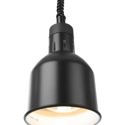 HENDI Lampa výškově nastavitelná ohřívací válcová, HENDI, Černá, 230V/250W, ⌀175x(H)250mm (2)
