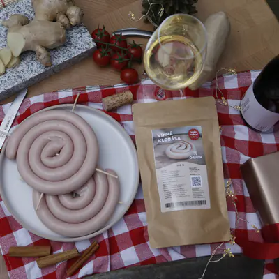 Origin Line Kořenicí směs bez soli Vinná klobása 100 g na 20 kg díla (3)