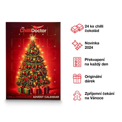 The Chilli Doctor Chilli čokoládový adventní kalendář (2)