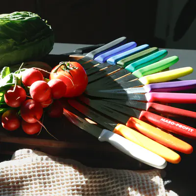 Giesser Nůž zubatý univerzální G 8365 110 mm růžová (3)