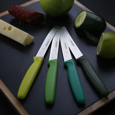 Giesser Nůž zubatý univerzální G 8365 110 mm limetková (3)