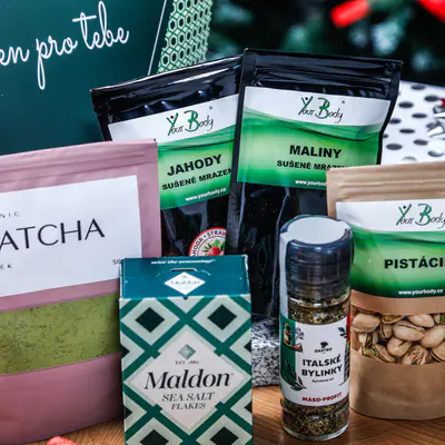 MASO-PROFIT Zelený dárkový balíček „Jen pro tebe“ (5)