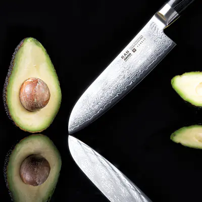 Yaxell Japan Nůž RAN PLUS Santoku 125mm (6)