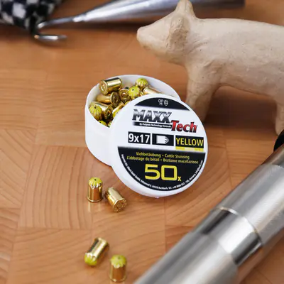 Turbocut Náboje žluté 9mm 50 ks MAXX TECH (4)