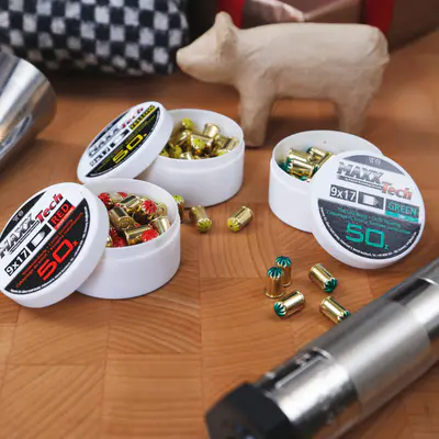 Turbocut Náboje žluté 9mm 50 ks MAXX TECH (5)