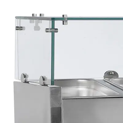 Tefcold Nástavba stolní chladicí  VK33-150, 7*GN1/4 (2)