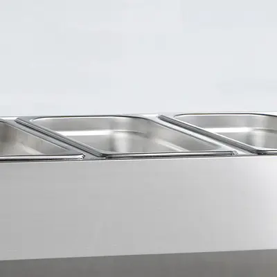 Tefcold Nástavba stolní chladicí  VK33-150, 7*GN1/4 (3)