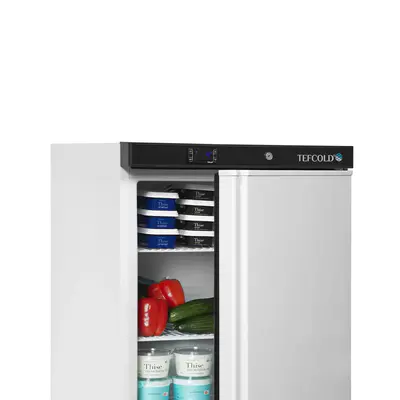 Tefcold Skříň chladící UR 200 bílá, prosklenné dveře (4)