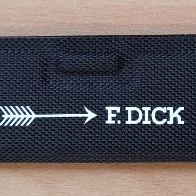 F. Dick Nůž lovecký MagicGrip 15 cm oranžový vč. pouzdra   8 2640 156-53 (4)