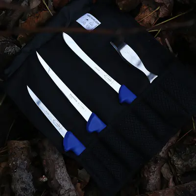 F. Dick Pouzdro rolovací textilní "Rybář" 4 nože 8 2461 000 (2)