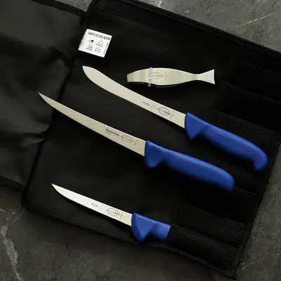 F. Dick Pouzdro rolovací textilní "Rybář" 4 nože 8 2461 000 (3)