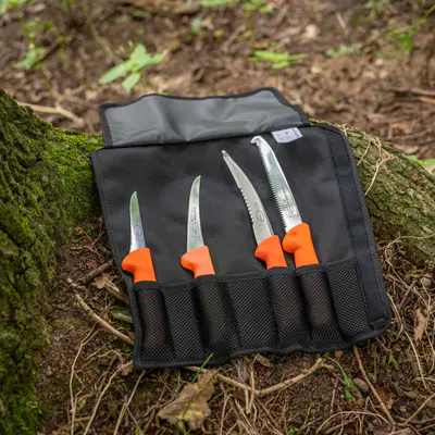 F. Dick Pouzdro rolovací textilní "Lov" 4 nože   8 2061 000 (3)