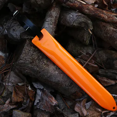 F. Dick Toulec na nůž s páskem oranžové plast   9 0129 000-53 (4)