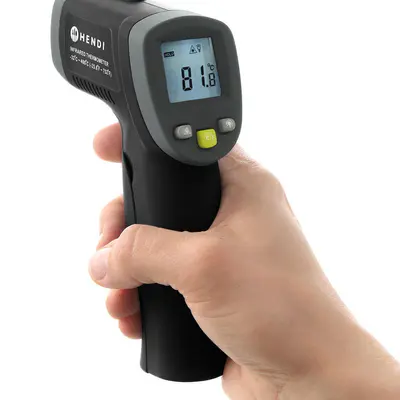 HENDI Teploměr bezdotykový , HENDI, 37x70x(H)150mm (4)